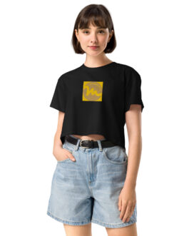 Crop top- embroidery